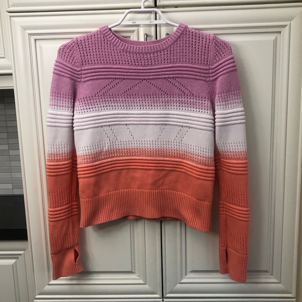 Ivivva girl’s crop knit sweater